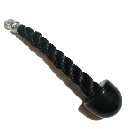 Cuerda para bajar tríceps, manijas de tracción facial, cuerda de empuje hacia abajo para bíceps, espalda, hombros, tríceps, cuerda de tensión para fitness, accesorio de gimnasio