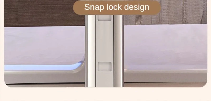 Lift Foldable Laptop Table for Bed Stand Lap Lazy Learning Desk Student Computer Desk for Working Read with Radiator Drawer