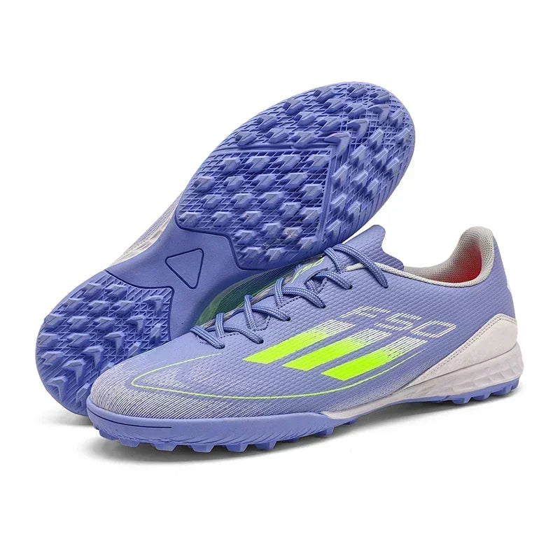 New Men Soccer Shoes Match Ultralight Breathable Football Boots Long Spikes Sneakers Indoor Cleats Training Drop Shipping