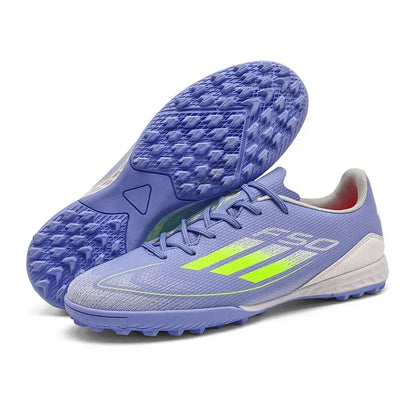 New Men Soccer Shoes Match Ultralight Breathable Football Boots Long Spikes Sneakers Indoor Cleats Training Drop Shipping