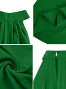 ZANZEA 2024 Verano Mujer Fiesta Elegante Monos Pierna Ancha Monos Color Sólido Pierna Ancha Monos Vacaciones Chic Sin Mangas Mono