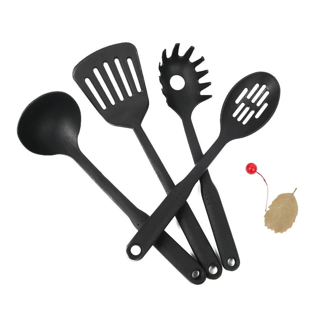 Kitchen 6pcs  Cooking Utensil Set for Nonstick Cookware Kitchen Utensil Set with Plastic Handles