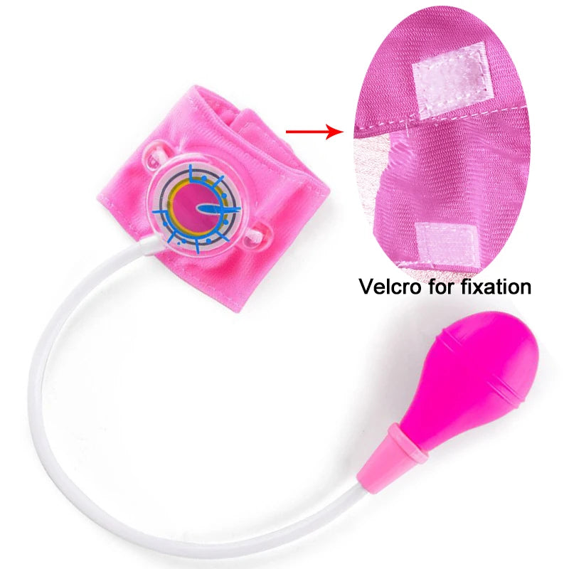 Kids Nurse Clothing Pink Children Cosplay Costumes Accessory Halloween Play the Role Props Uniform for Boys Girls Kid Gifts TMZ