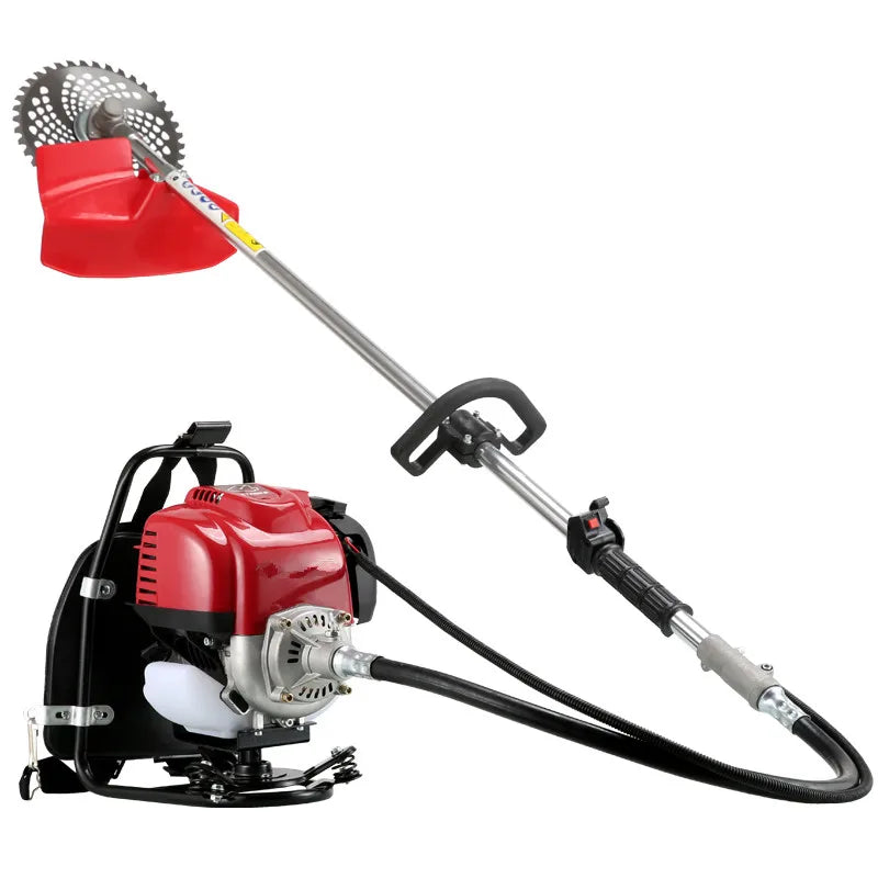9  In1 New High Quality Backpack Brush Cutter Grass Cutter with GX35 4 Stroke 35cc Petrol Engine Tree Cutter Mini Tiller