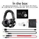 Oneodio Pro C Wireless Bluetooth 5.2 Headphones Over Ear With Microphone Hi-Res Audio Wired&Wireless Headset 110h Playtime AAC