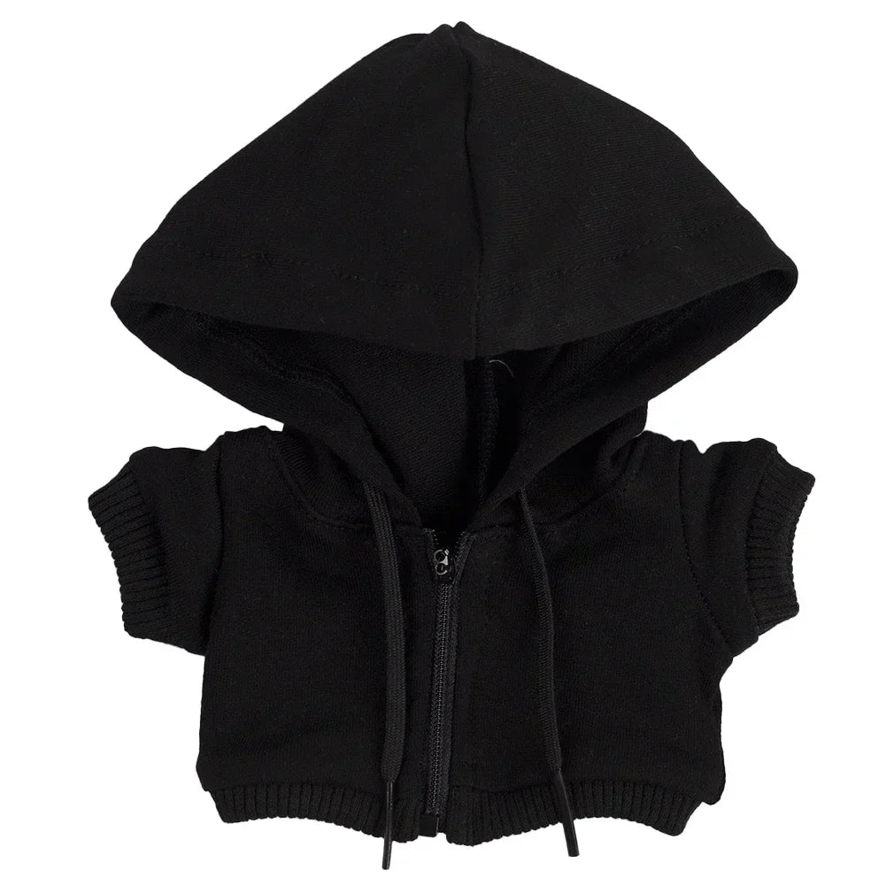 For Labubu Casual Sweatsuit Set Comfy Clothes for Labubu 15/17cm Dolls Featuring Ribbed Hem Details Fashion Doll Accessories