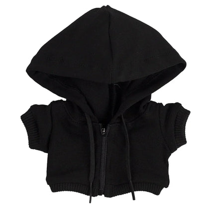 For Labubu Casual Sweatsuit Set Comfy Clothes for Labubu 15/17cm Dolls Featuring Ribbed Hem Details Fashion Doll Accessories