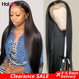 HD Lace Front Human Hair Wigs Straight 13x4 13x6 Transparent Lace Frontal Human Hair Wigs Pre-Plucked HD Lace Wigs For Women