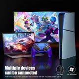 Controller For Playstation 5 PS5/PS5 Pro/Slim/PC Gamepads W/Hall Effect RGB Wireless Game Control Joystick Marco/Turbo Program