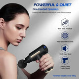Portable Fascia Gun Deep Tissue Massage Mini Lightweight and Adjustable Speed ​​Massage Equipment Suitable for the Whole Body