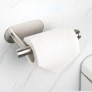 No Punching Wall Mounted Toilet Paper Holder Rustproof Anticorrosion Stainless Steel Bathroom Kitchen Roll Paper Toilet Holder
