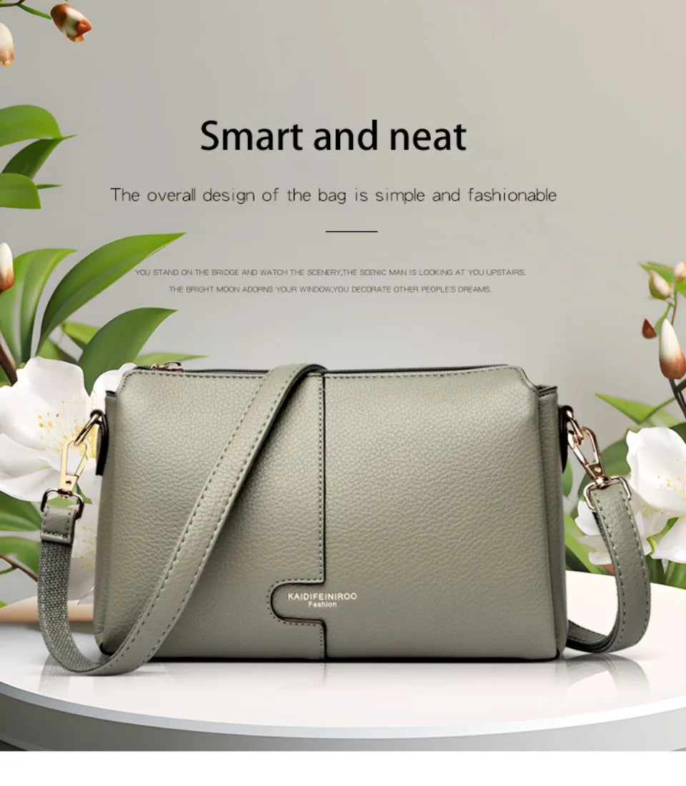 Genuine Brand Luxury Handbags Women Bags Designer Top Quality Soft Leather Shoulder Bags for Women Crossbody Bag Handbags Summer