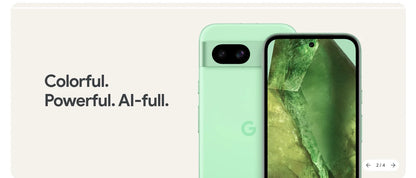 New Global Version Google Pixel 8a AI Smartphone Google Tensor G3 64 MP Quad PD Wide Camera 120Hz OLED Display 4492mAh Battery