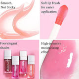 6ml Sext Lip Oil Hydrating Plumping Lip Coat For Lipstick Lipgloss Tinted Lip Plumper Serum Bb Lips Glow Oil Treatment