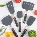 Silicone Spatula for Non Stick Pots High-temperature Resistant Household Stir Fry Spatula Spring Steel Kitchen Utensils