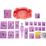 Genuine Barbie Color Reveal Foam Dolls Pet Friend with 25 Surprises Scented Bubbles Princess Doll Toys for Girls Gift