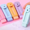 Creative Retractable Push Pull Eraser Student Writing Drawing Correction Stationery School Supplies Stationery