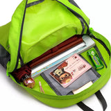 New Foldable Backpack Lightweight Nylon Casual Backpack Outdoor Travel Men Women Daypack Student Schoolbag Simple Knapsack
