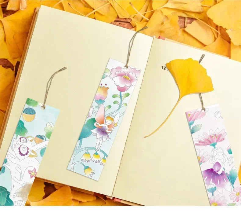 20 Sheets Portable Children Watercolor Painting Book Paint with Water Kids Gouache Graffiti Picture Coloring Drawing Toys Gifts