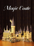 New Magic Hogwarts Castle Micro Building  Blocks Street View Architecture Creative MOC Model Kit  Kids Christmas Birthday Gifts