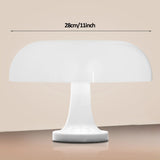 Classic Mushroom Table Lamp Modern Bauhaus Art Table Lamp Bedroom Bedside Lamp Danish Designer Orange Decorative Table Lamp