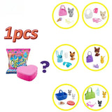 Genuine Barbie Color Reveal Foam Dolls Pet Friend with 25 Surprises Scented Bubbles Princess Doll Toys for Girls Gift
