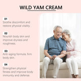 Wild Yam Cream For Hormone Balance Menopause Soothing Reduce Hot Flashes Women Body Balance Support Progesterone Relief Cream