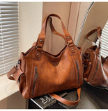 Soft Interior Compartment Shoulder Bags 2026 High Quality Contrasting Colors Bags for Women Fashion Zipper Pu Women's Handbags