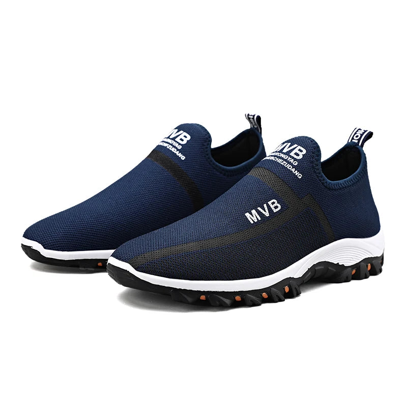 Summer Mens Casual Sport Shoes Fashion Mesh Breathable Sneakers Male Designer Tennis Shoes Man Training Walking Running Sneakers