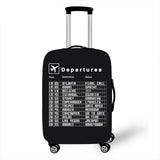 Aircraft Series Luggage Cover High Elasticity Thickened Luggage Case Cover Dust Protection Cover Travel Accessories Packing