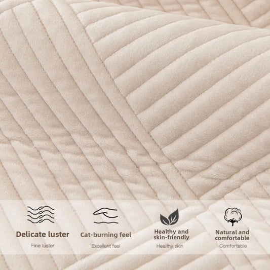 1PC Solid Color Soft Sofa Mat Cover for Living Room Nordic Lounge Corner L Sofa Towel Slipcover Non-Slip Home Couch Protector