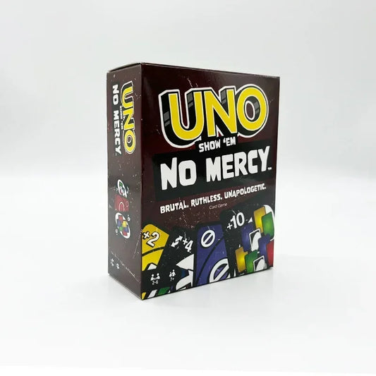 UNO NO MERCY Matching Card Game Pokemon Uno TEAMS Mario Multiplayer Family Party Boardgame Funny Friends Entertainment Poker ﻿