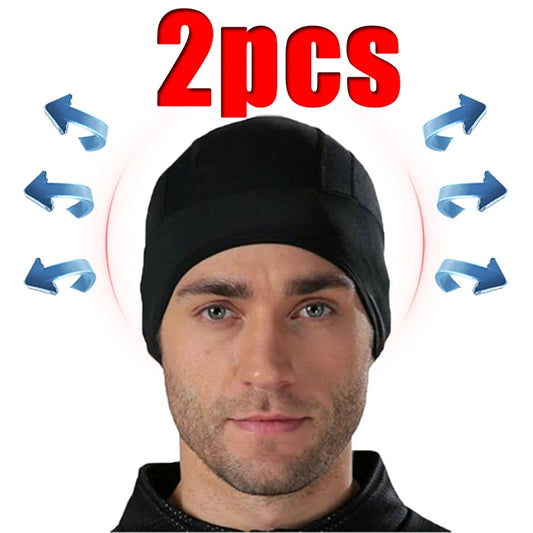Quick-drying equestrian helmet liner, motorcycle helmet liner, sweat caps, men's and women's sports hat, running hats, motorcycle accessories