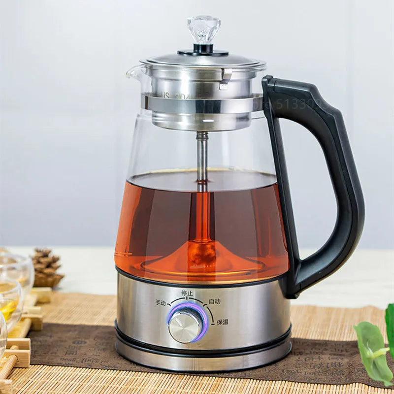 Teteras Hervidor eléctrico Hervidor de agua de vidrio Cafetera térmica inteligente Hervidor de agua de 220 V Electrodomésticos de cocina Infusor de té