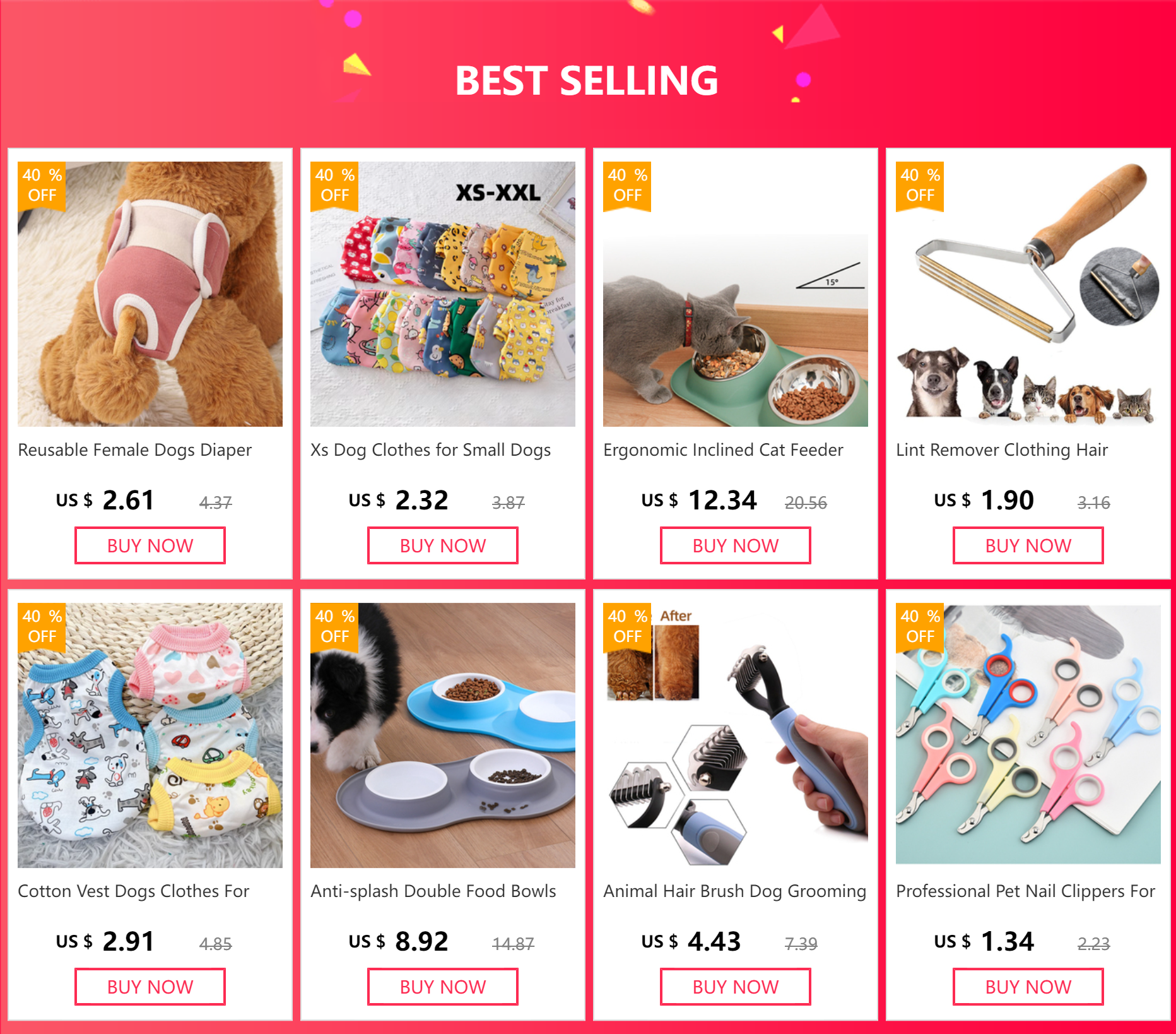 Reusable Sanitary Panties Washable Small Dog Pet Diapers Female Dogs Large Physiological Pants Shorts Male Cats Pet Menstruation