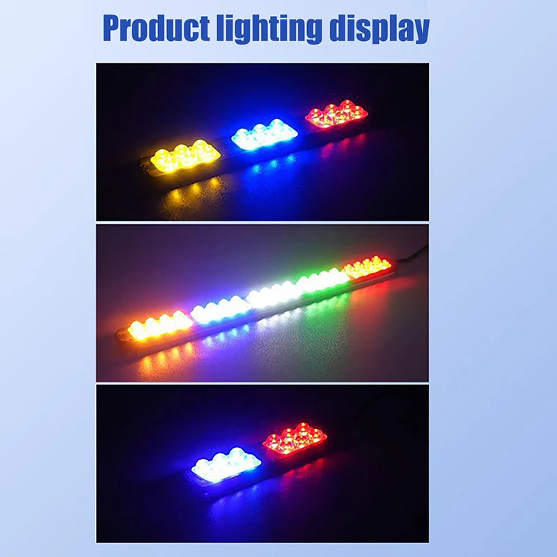1PCS Truck LED Light Side Flashing Warning Emergency Indicator Lamp For Van Truck Motorcycle Pickup Offroad Decor Accessories