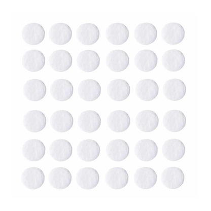 150 almohadillas de microdermoabrasión facial con filtros de algodón de diamante de 10 mm de repuesto para máquina de microdermoabrasión.