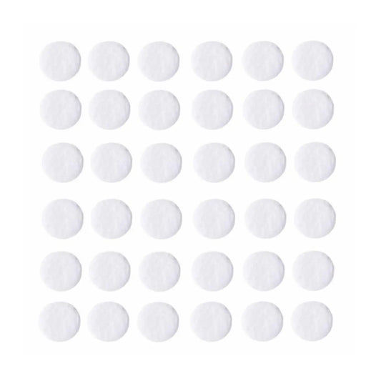 150Pcs Facial Microdermabrasion Pads Diamond Dermabrasion Cotton Filters Replacement 10mm For Microdermabrasion Machine