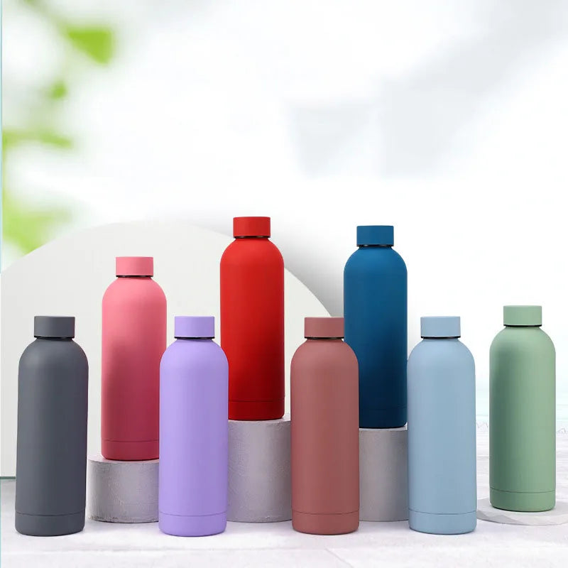 Custom Logo Thermos Large Vacuum Flask Stainless Steel Portable Thermos Bottle Outdoor Sports Water Bottle Travel Mug 500/750ml
