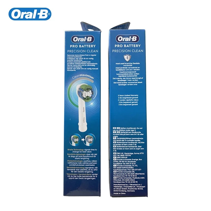 Oral B Electric Toothbrush Rotation Precision Clean Tooth Remove Plaque Adult Tooth Brush 5010 with Gift Replacement Brush Heads