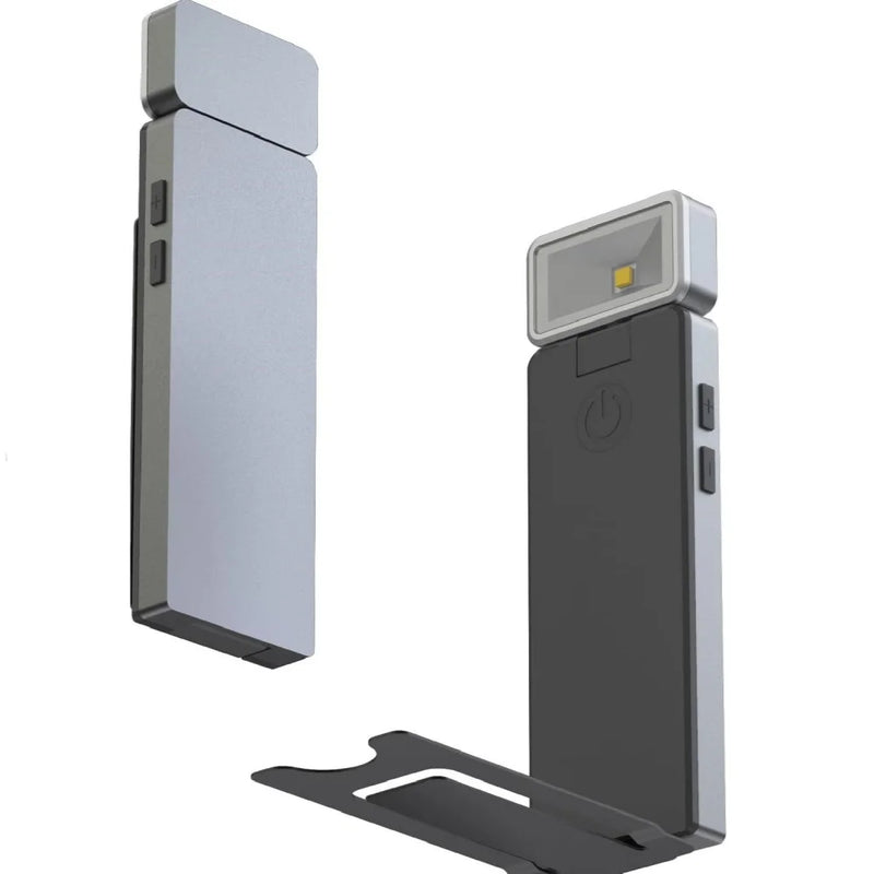 LED Rechargeable Clip-On Book Light 3 Colors 5 Brightness Bed Reading Night Light  Eye-Protection Bookmark Lamp Mini Book Lamp