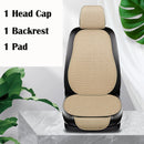 Universal Car Seat Cover Car Front Rear Seat Back Cushion Falx Car Seat Cushion Protector Auto Interior Pad Fit for Most Cars
