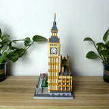Famous Big Ben Micro Mini Building Blocks Crafted Replica, Leisure and Entertainment Toys Adult Construction Bricks Decoration