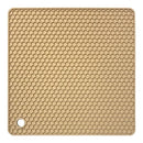 18cm Square Silicone Mat Heat Resistant Potholder Dining Table Placemat Non-slip Pot Holder Cup Coaster Kitchen Accessories