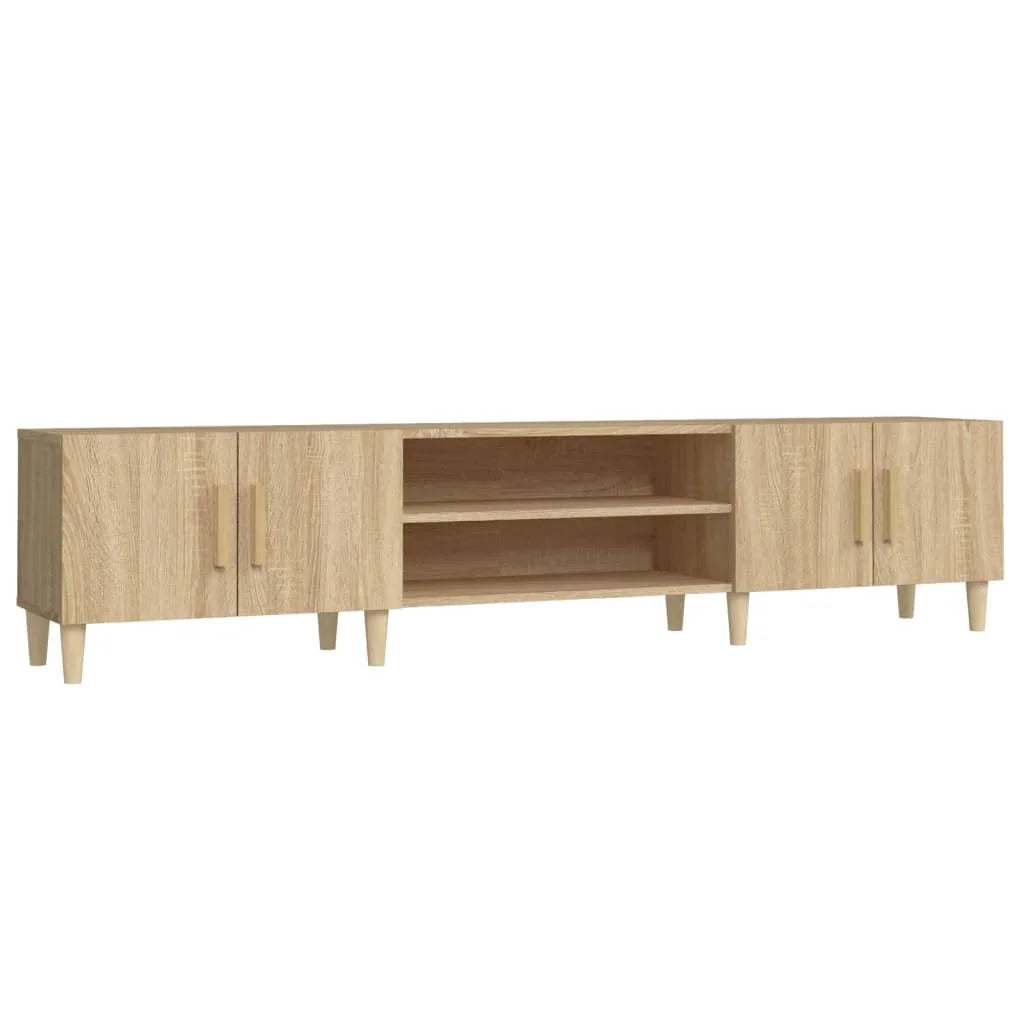 Mueble TV Roble Sonoma 180x31,5x40 cm Madera Ingeniería