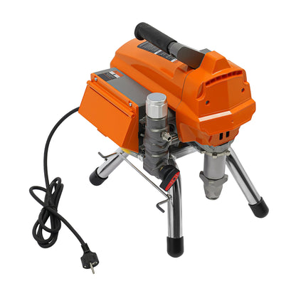 Pulverizador de pintura sin aire de 3000 W, pistola pulverizadora de alta presión, alcance de 35 cm, 2,7 l/min, 220 V, 50 Hz, 3000 psi, 23 MPa. 