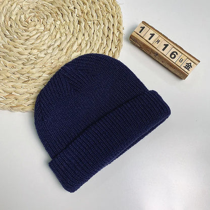 Custom Logo Beanie, Men's Cap Your Embroidered Design Hats for Woman Winter Warm Skull Balaclava DIY Team Logo Elastic Knit Cap