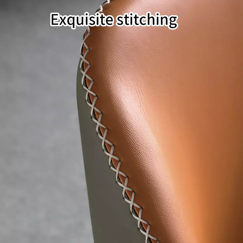 2pc dining chair Kitchen Chairs PU Padded Seat chair Cafe Chair Soft Bedroom Luxury Chairs Relaxing Home Furniture Kitchen Chair