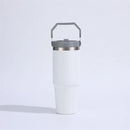 30 oz Premium Steel Travel Cup with Non-Slip Base - Car, Office, Hiking, Leak and Sweat Resistant Design