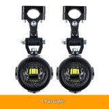 Upgrade Motorcycle fog light Auxiliary Lights Brighter Lamp 40W 6000K for BMW R1200GS F800GS F700GS F650 K1600